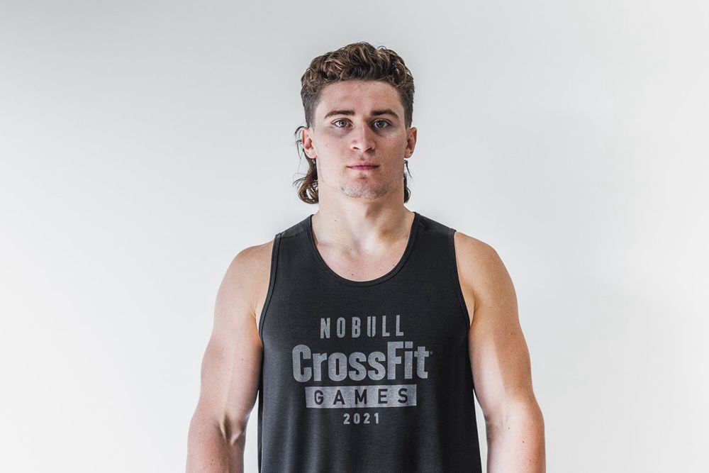 Débardeurs NOBULL Homme Noir - NOBULL Crossfit Games® 2021,France (8014-UJIYO)